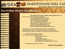 Tablet Screenshot of marifethane.biz
